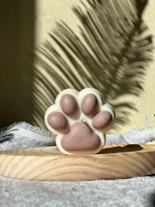 Decorative Candle | Dog Paw Print